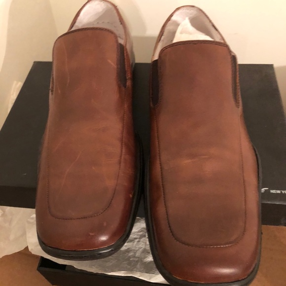 Kenneth Cole Slip on loafer Brown Sz:10 - Picture 2 of 7